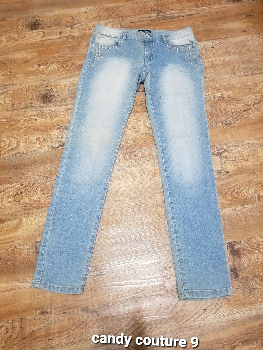 Candy Couture Jean Size 9 Nwotags Metal stud Details